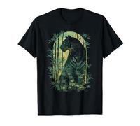 Tiger Forest Bamboo Protect Preserve Tiger Lover T-Shirt