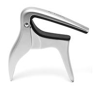 Tiger GACAPO5 Capodastre pour Ukulélé - Argent | Léger et Durable, Ajustement Universel - Idéal pour Ukulélés Soprano, Concert et Baryton