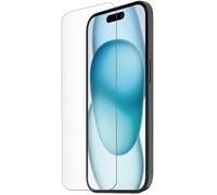 TIGER GLASS Lite Verre TREMPE iPhone 16 Plus/15 Plus - Protection Ecran - Verre Trempé Résistant 9H - Anti-Traces de Doigt, Haute Sensibilité Tactile, Applicateur Pose Facile sans Bulles