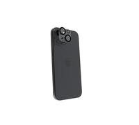 Tiger Glass Plus Camera Lens IPHONE 15/15 Plus - Protection Objectif Photo - Verre Ultra résistant 9H+ - Garantie qualité Photo clarté absolue - Pose Facile et précise - Garantie à Vie
