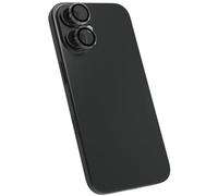 TIGER GLASS Plus Camera Ring iPhone 16/16 Plus - Protection Objectif Photo - Résistant 9H - Garantie qualité Photo clarté absolue - Applicateur Pose Facile et précise