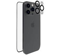 TIGER GLASS Plus Pack Camera Lens + Verre TREMPE Recycle iPhone 16 Pro Max - Protection Ecran et Caméra, Verre recyclé Ultra Résistant 9H+, Anti-Traces de Doigt, Pose Facile, Garantie à Vie