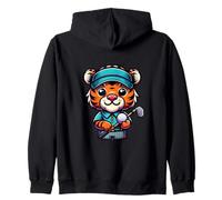 Tiger Golf Cute Pour Amateurs Enfants Sweat à Capuche