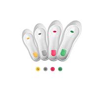 Tiger-Grip EASY GRIP sur-chaussure de sécurité, blanc, large (41-44, rouge), antidérapante