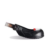 Tiger-Grip VISITOR METAL-FREE sur-chaussure de sécurité, noir, medium (38-43 rouge), amagnétique
