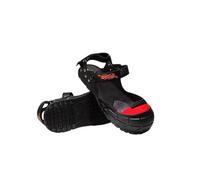 Tiger-Grip VISITOR PREMIUM sur-chaussure de sécurité, noir, large (42-44, rouge), embout de protection, antidérapante