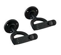 Tiger GST42-2-BK 2 Supports Murals pour Guitare - Noir