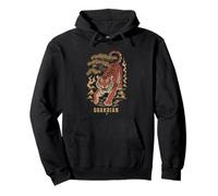 Tiger Guardian Protection mythologie Japonaise Animal Zen bonsa Sweat à Capuche