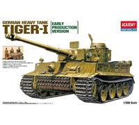 Tiger I WWII Réservoir " Extérieur Model " Early Production 1:3 5 Plastique Kit