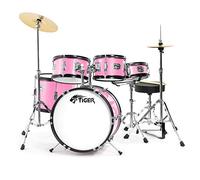 TIGER JDS14-PK Junior Kit de Batteries Acoustiques 5 éléments - Rose