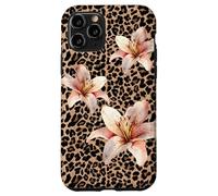 Tiger Lily Wildflower Glam Botanical Floral Lover Coque pour iPhone 11 Pro