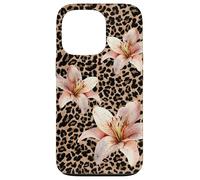 Tiger Lily Wildflower Glam Botanical Floral Lover Coque pour iPhone 13 Pro