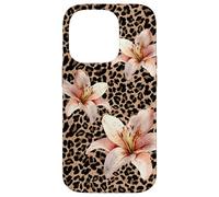 Tiger Lily Wildflower Glam Botanical Floral Lover Coque pour iPhone 14 Pro