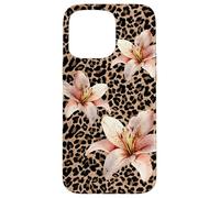 Tiger Lily Wildflower Glam Botanical Floral Lover Coque pour iPhone 15 Pro Max