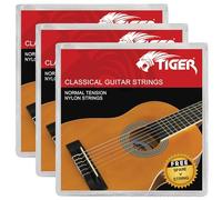 TIGER Lot de 3 cordes pour guitare classique