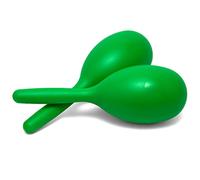 Tiger MAR49-GR Maracas en Plastique Taille Standard - Vert | Une Paire