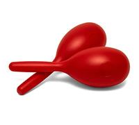 Tiger MAR49-RD Maracas en Plastique Taille Standard - Rouge | Une Paire