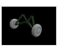 Tiger Moth Wheels For Airfix - 1:48e - Accessories