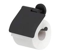 Tiger Noon Porte-Rouleau Papier Toilette avec Rabat, Noir