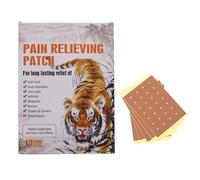 Tiger Patches,10 Pcs Chinese Tiger Plaster, Natural Herbal Adhesive Plasters for Muscle Joint Purposes, Maximum Strength Knee Patches for Back Shoulder Neck