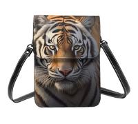 Tiger Petit sac à bandoulière pour femme en cuir synthétique avec bandoulière