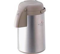 Tiger Pichet isolant - Pichet à pompe - Beige, 2,5L, corps en inox, intérieur en verre Tiger Pichet isolant - Pichet à pompe - Beige, 2,5L, corps en inox, intérieur en verre