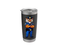 Tiger Policier Gobelet isotherme en acier inoxydable double paroi