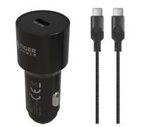 MUVIT TIGER Power charger voiture pd 30W +Cable USB C/USB C 3.1 gen1 - 1.2m