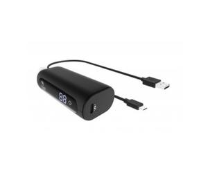 Tiger Power Powerbank 5000Mah Pd + Qc Avec 2 Cable Type C Noir