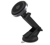 Tiger Power Support Voiture MagSafe, Chargeur sans Fil 15W, Compatible iPhone 12 et Plus Récent, USB-C, Qi2, Montage Pare-Brise/Tableau de Bord, Câble 1m