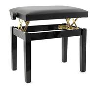 Tiger PST14-BK Banquette réglable - pour Pianos et Claviers - Noir