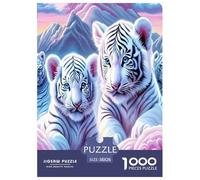 Tiger Puzzle 1000 Pièces Educa Jouet en Bois Divertissement Créatif De l'art De La Décoration Jeu Éducatif Challenge Toy Adultes & Enfants des 14 Ans 38x26cm/1000pcs