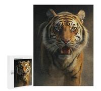 Tiger Roar Wild Power Puzzle 1000 Pièces Educa Jouet en Bois Cadeau Unique Décoration Intérieure Jeu Éducatif Challenge Toy Adultes Et Enfants À Partir De 14 Ans 500 PCS