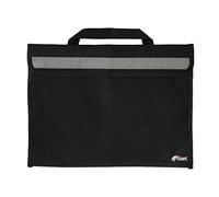 Sac à musique Tiger MSA63 - Sac de livre scolaire bicolore - Sac à musique pour enfants - Pratique de l'orchestre et de la chorale - Cours de musique à l'école - Sac pour partitions - Noir