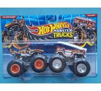 Tiger Shark 5 Alarm Hot wheels Monster Trucks Truck Dinosaure double Pompier