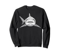 Tiger Shark Gravure Vintage Espèces océaniques Sweatshirt