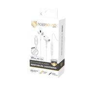 TIGER SOUND ECOUTEURS INTRA RENFORCE LIGHTNING BLANC