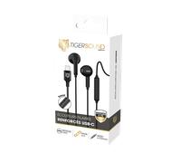 TIGER SOUND ECOUTEURS RENFORCE USB-C NOIR
