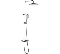 Tiger Splash Akcent Rainfall ensemble de douche mural avec thermostat chrome 1715140346