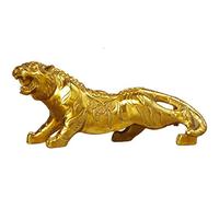 Tiger Statues Copper Money Tiger Figurine Statuette Lucky Fortune Ornements décoratifs Home Chambre Salon Salon Bureau Feng Shui Décoration Art Collection