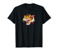 Tiger Tora Tatouage Japonais Sculpture Tatouage Art Ukiyoe, Peintures, Dessins T-Shirt
