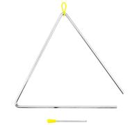 Tiger TRI28-MT 12" Instrument Triangle Samba | Triangle en Acier Robuste avec Baguette en Métal - Idéal pour l'École, l'Orchestre ou la Maison