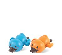 Tiger Tribe: Bath Racers Platypuses - Jouets de bain flottants à remonter, 2 animaux colorés coureurs d'eau, améliorent les compétences motrices, enfants et tout-petits à partir de 2 ans