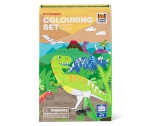 Tiger Tribe - Colouring Sets/Dinosaur Kits d'aquarelles, Multicolore (3714013)