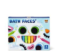 Tiger Tribe Visages de Bain - Crayons de Bain, stylos, Autocollants, Jouets de Bain pour Tout-Petits, pour Enfants de 3 Ans