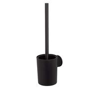 Tiger Tune, Brosse de WC avec support mural, Métal brossé, Noir