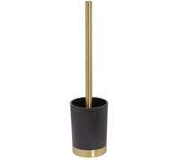 Tiger Tune brosse wc posé noir-laiton 13274.3.56.46