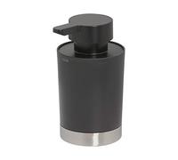 Tiger Tune, Distributeur de Savon à Poser, Acier Inoxydable brossé, Noir 6,8 x 12,4 x 8,3 x 8,3 cm