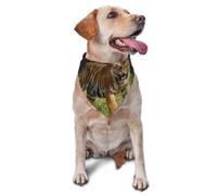 Tiger Turn Roar Pet Bandana triangle réglable pour chats et chiens | Doux, respirant et confortable. Accessoire élégant. Facile à mettre et à enlever. Lavable en machine.