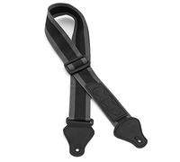 Tiger UAC4-GY Sangle pour Ukulélé avec Porte-Médiators - Gris | Convient aux Ukulélés Soprano, Concert, Ténor et Baryton